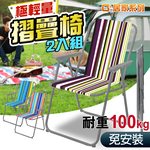 Heavy-duty painted lightweight folding chair, , large