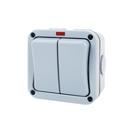 防水開關二開雙控, , large