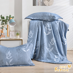 【Betrise貝翠絲 多款任選】升級石墨烯吸濕排汗天絲鋪棉涼被/150x180cm(加碼贈同款鋪棉枕套x2), , large