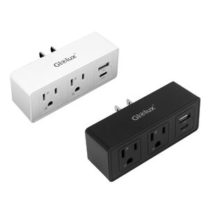 Glolux 2 socket 2 USB Expanded adapter