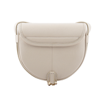 SEE BY CHLOE MARA BAG 牛皮小款斜背馬鞍包/米色, , large