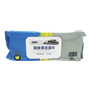 廚房清潔濕紙巾-20x25cm-大-80片x3包