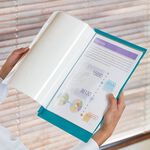 *需預訂【KING JIM】COMPACK 可對折資料夾 A4 10頁 (5894H)黑, , large