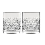 Luigi bormioli 無鉛水晶雕紋威士忌杯-380ml 2入禮盒組/1組 金益合玻璃器皿, , large