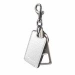 COACH Logo 吊牌及開瓶器造型吊飾/鑰匙圈/銀色, , large