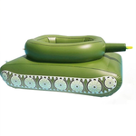 Adult-sized water battle tanks, inflatable water-spraying vehicles, inflatable swim rings, outdoor water toys., , large