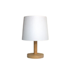 Mini Cute Solid Wood Desk Lamp, , large