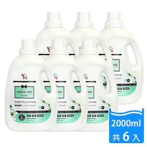 English Pear & Freesia Perfume Laundry Detergent 2000ml x 6