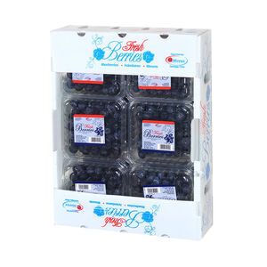 進口盒裝藍莓(12盒/箱,每盒約125克±10%)