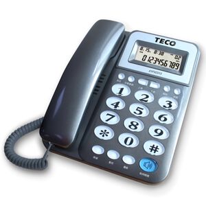東元XYFXC013來電顯示有線電話(顏色隨機出貨，實際出貨依店內庫存色為主)