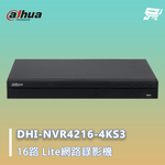 昌運監視器 大華 DHI-NVR4216-4KS3 16路1U 2HDD Lite網路錄影機 監控主機, , large