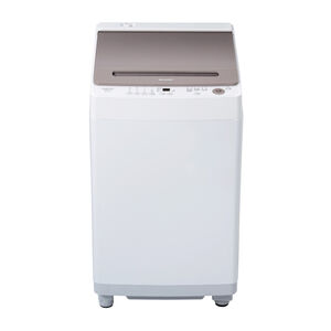 SHARP ES-ASG13T無孔槽洗衣機13kg-可可棕