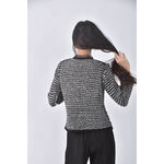 (M) 蕾絲黑色外套二手衣, , large