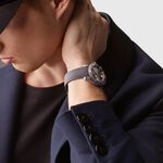 LONGINES 浪琴 深海征服者浪鬼陶瓷潛水機械錶-灰x玫瑰金/41mm L37813789, , large