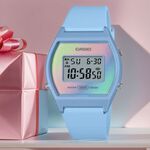 CASIO 卡西歐 粉彩漸層電子錶 女錶 LW-205H-2A, , large