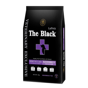 【LaPetz 樂倍】The Black黑酵母無穀犬糧5kg-免疫照護配方