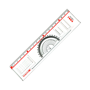 18cm Multifunction Template Ruler