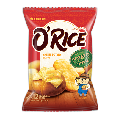 [箱購] 好麗友ORICE米餅(起司馬鈴薯口味)86.4g克 x 10Bag袋