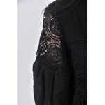 (S) sgree girl質感拼接黑色洋裝二手衣, , large