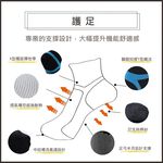 <售完不補>【現貨】MIT台灣製DR.WOW 足弓氣墊支撐除臭機能襪-女款 DR5700, , large