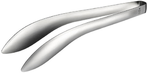 Curved food tongs