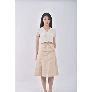(XL) minimatters杏色長裙二手衣