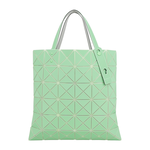 ISSEY MIYAKE BAO BAO LUCENT 6x6 霧面雙色托特包(淺綠色/綠色), , large