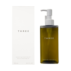 【THREE】 平衡潔膚油 N 185ml