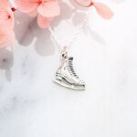 【Angel & Me】溜冰鞋 Skating s925 純銀 項鍊 畢業 情人節 聖誕節 交換禮物, , large