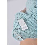 (S) 【安于晴Charlene私服】air space lady質感吊帶針織藍色上衣二手衣, , large
