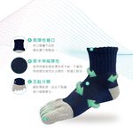 【現貨】MIT台灣製 4D護足運動五趾短襪 抑菌消臭 氣墊短襪 DR501-503, , large