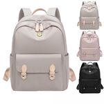 SPRING-尼龍後背包韓版時尚商務通勤後背包大容量後背包旅行後背包-多色, , large