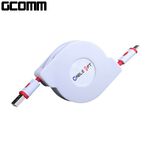 GCOMM micro-USB 強固型充電傳輸伸縮扁線 (1.8米) 溫暖橘, , large
