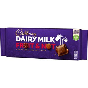 Cadbury 牛奶巧克力含葡萄乾和堅果