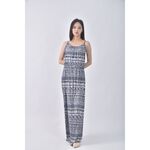 (M) iroo質感無袖藍色洋裝二手衣, , large