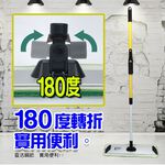 金德恩 GS MALL 台灣製造 乾濕兩用伸縮平板拖把 150x48x12.5cm 平板拖把 拖把 兩用拖把 清潔拖把 乾濕兩用, , large