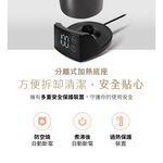 AIWA 愛華 1.5L三層防燙5段式控溫電茶壼 DKS1315 香檳金, , large