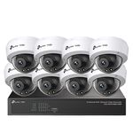 TP-LINK昌運監視器組合 VIGI NVR1008H-8MP 8路主機+VIGI C240 4MP全彩網路攝影機*8, , large