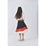 (XL) nautica百褶藍色長裙二手衣, , large