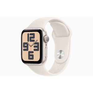 Apple Watch SE GPS MXEF3TA/A 40mm 星光鋁/星光運動錶帶-S/M _ 台灣公司貨 +贈