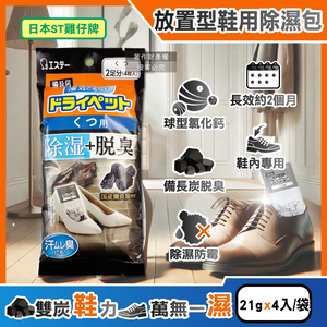 ST Charcoal Shoes Dehumidifier Bag 21gx4