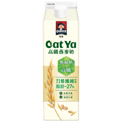 桂格Oat Ya高纖無加糖燕麥奶936ml※實際到貨效期約4天以上