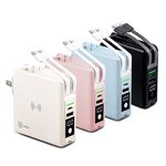aibo 超強多功能 無線磁吸+PD+QC 快充行動電源【現貨】快充行動電源 自帶線 免插頭 多功能 無線 磁吸, , large