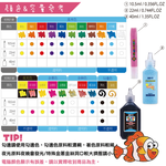 【韓國AMOS】12色 世界名著 古斯塔夫&middot;克里姆特 玻璃貼 玻璃彩繪膠, , large