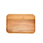 Wooden plate - large, , large