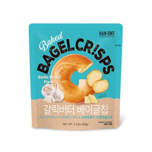 HAN CHEF烘烤貝果片大蒜奶油口味