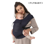 Flybaby 輕便透氣嬰兒揹巾_牛津藍, , large