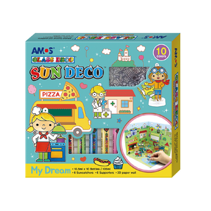 【韓國AMOS】10色職業變裝體驗 主題玻璃彩繪