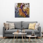 【御畫房】花語系列一 國家一級畫師手繪油畫80×80cm(VF-179), , large
