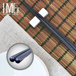 【LMG】六角抗菌合金筷5雙組24cm, , large